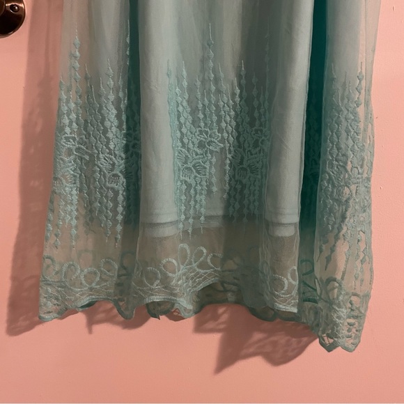 Womens Flowy Spaghetti Strap Dress - Picture 5 of 7